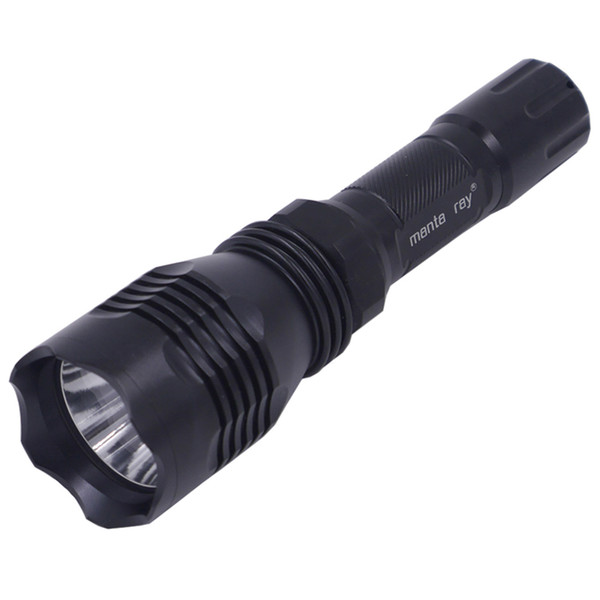 Manta Ray HS-802 Long light range XM-L2 U3 LED 5-Mode high power waterproof tactical travel flashlight