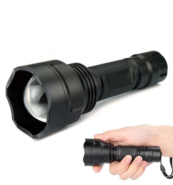 Zoomable IR Flashlight UF-1505 Oslon 850nm Infrared Red Zooming Flashlight Torch