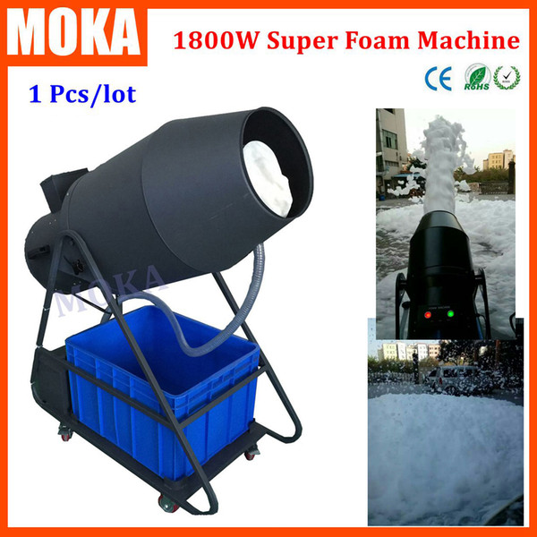 Moka MK-H03 Spray Foam Machine 1800W Foam Cannon Machine Foam Fantasy Machines for Party Stage Club Special Effect