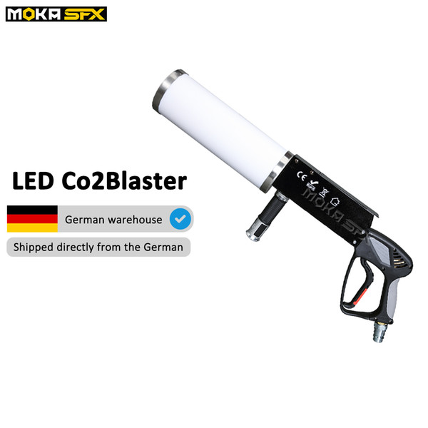 New portable Led CO2 Jet Machine Co2 Gun DJ Cannon RGB 3 color led smoking gun for Disco Stage Light