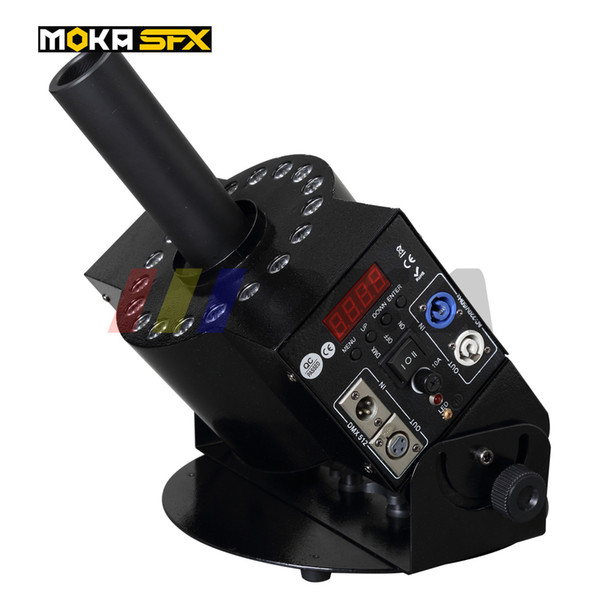 Moka MK-C18 18pcs*3W Led Co2 Jet Machine DMX 512 Switchable Led Co2 Jet Fog Machine Free Shipping