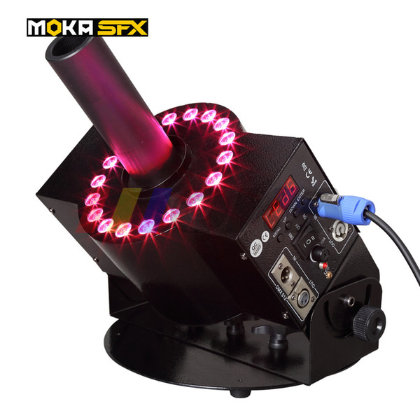 2pcs/lot Moka MK-C18 LED CO2 Jet Machine CO2 Fog Machine For Party/Stage/Concert/Disco