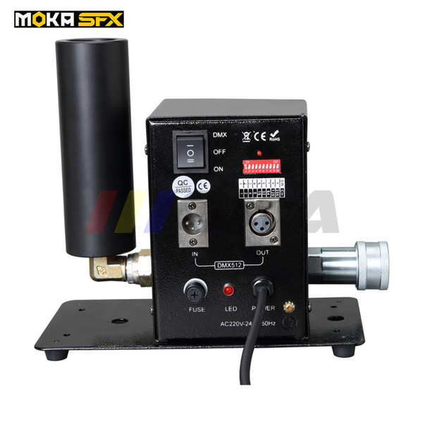 6pcs/lot Moka MK-C03 CO2 Cannon Machine Party Cryo Co2 Jet With DMX-512 Control CO2 Fog Cannon Stage Effects