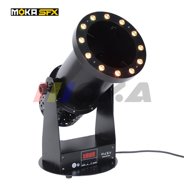 Moka MK-C22 Free Shipping Led Confetti Launcher Machine,Party Event Confetti Machine, Colorful Confetti Launcher with Led Lighting