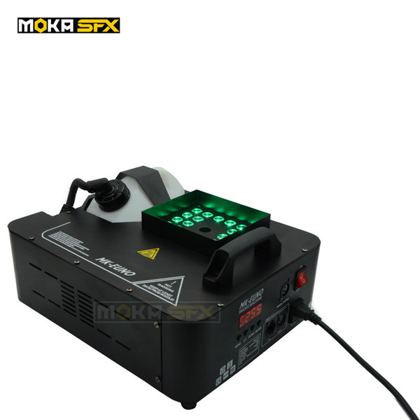 Moka MK-F01 2pcs/lot 1500w DMX Fog Machine Stage Led 1500w Column Smoke Machine Thermal Fogger Machine for Stage Effect Free Shipping