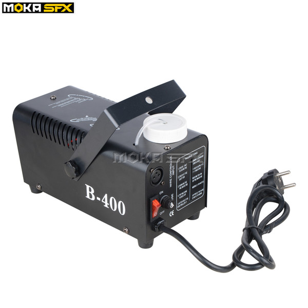 Moka MK-F09 400W Fog Effect Smoke Machine DMX DJ Power Fog Machine for Party Club Pub Stage Special Effect