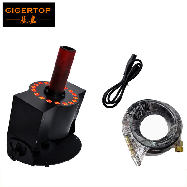 Led Co2 Jet Machine 18pcs*3W RGB LED Effect Stage With DMX Control 90V-240V Led Fog Machine