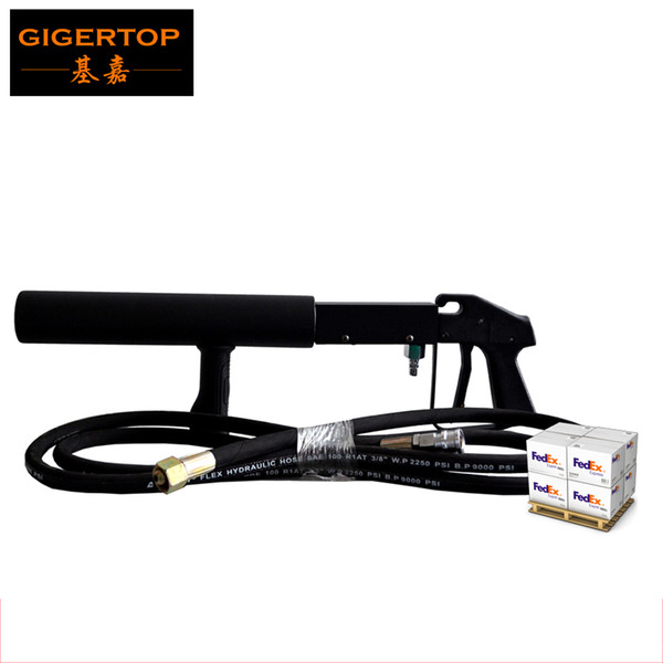 Co2 Jet Gun With Tank Belt High Quality Co2 DJ Effect Spray Fog Machine Attached Shoulders Straps Buckle And Tube