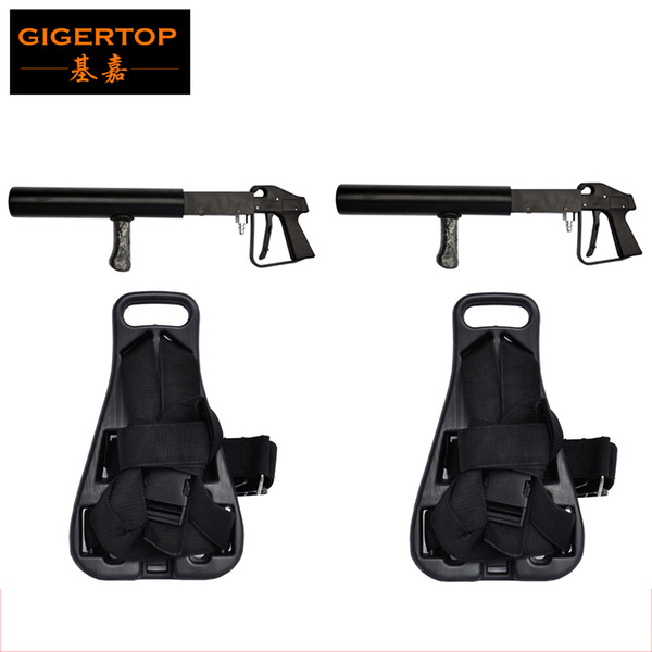 Manufacturer Wholesale Co2 Gun With Back pack Support Nightclub Dj Mobile Mini Manual CO2 Sprayer Jet Freezing Carbon dioxide co2 jet column