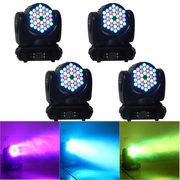 New LED Stage Light 4in1 RGBW 36*3W LED Moving Head Lamp Beam Wash Light American DJ Light DMX IN&OUT Stage Lighting