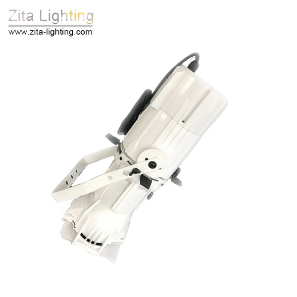 2Pcs/Lot Zita Lighting LED Following Spot Lights 150W Image Profile Leko Ellipsoidal Lights Studio Theater Hall Disco Stage Lighting Effect