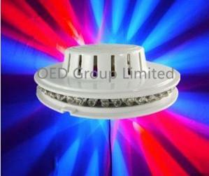 10W Laser UFO LED Stage Light Voice Control Laser Sunflower Light Portable Laser Stage Lights RGB 48 Leds