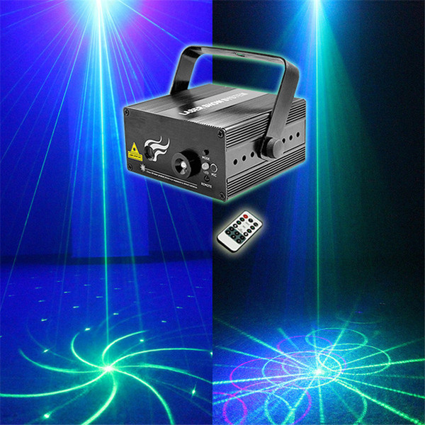 Mini 2 Len 20 GB Green Blue Pattern Projector Stage Equipment Light 3W Blue LED Mixing Effect DJ KTV Show Holiday Laser Stage Lighting L20GB