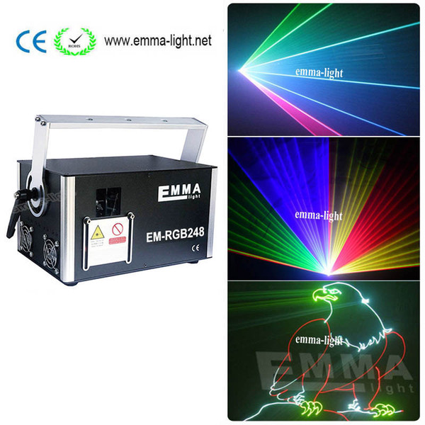 Chrismas new model 3w rgb laser 3D ILDA DMX Stage light DJ lighting Dance club Show disco Party Light