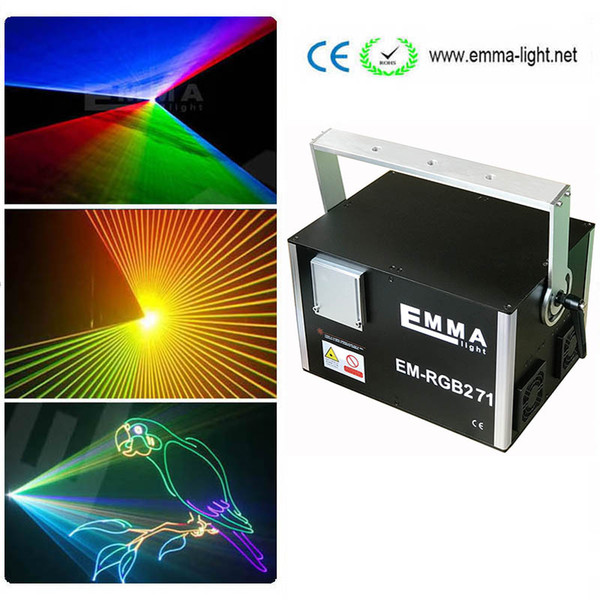 3d Effect 5000mw Full Color Rgb Party Laser dj professional stage sd card animation laser