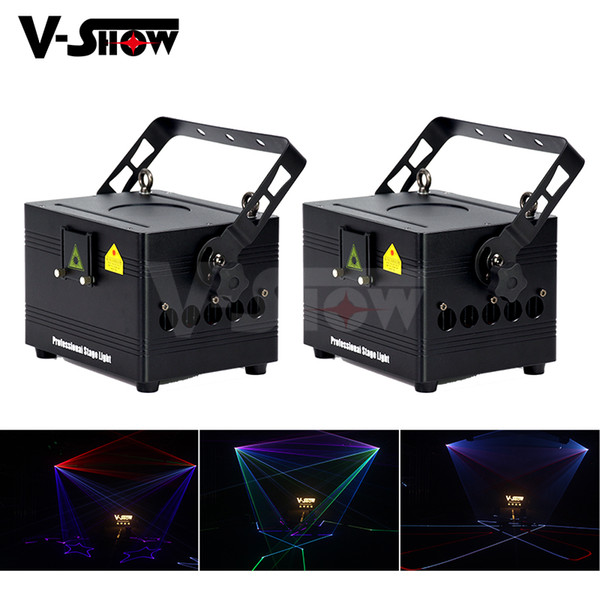 Pro Dj Laser 2W RGB Laser Stage Light Programmable Projector Led Dmx Dj Light For Disco Bar Nightclu