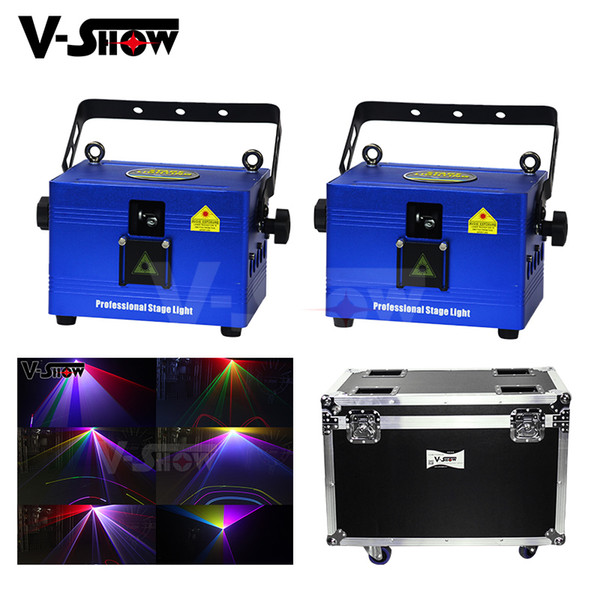 High quality 1W RGB Laser Projector Stage Equipment Light RGB LED Mixing Effect DJ KTV Show family Party Laser Stage Lighting