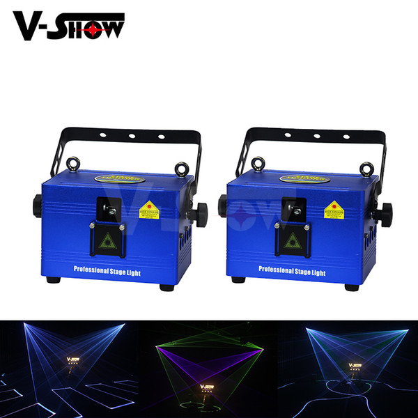 Mini 1W RGB Laser Projector Stage Equipment Light RGB LED Mixing Effect DJ KTV Show Laser Stage Lighting