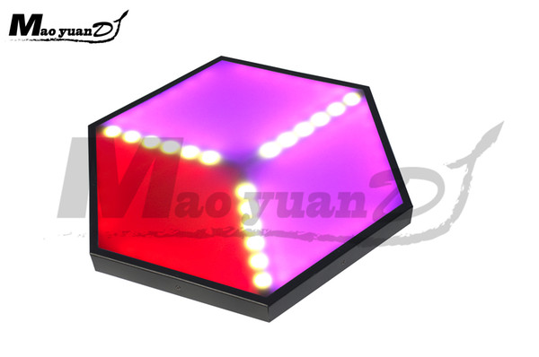 Best night club Decorative LED light 3D Vision wall Panel DJ light SMD5050 3in1 with iron hosing