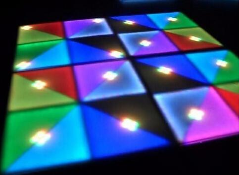 LED RGB Panel Dancing Dance Floor Stage Light KTV Party Disco DJ Club Lights 720pcs LED Effect Color Changing Floor Lights LED Effects