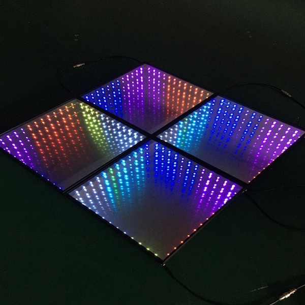 LED abyss floor 96 LED F10 wafer chip lamp beads DMX master and slave voice automatic mode RGB 3IN1 triple