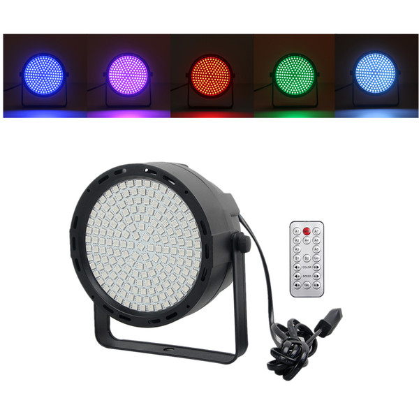 169 pcs Leds RGB Colorful Mini Par Lamp Stage Lights Remote Disco DJ Bar Effect Party Show Home Club DMX Strobe LED Effect Lighting