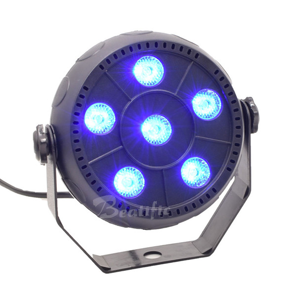 Mini LED Par Light RGB Wash Wall Effect Dj Disco Portable Strobe Lights Home Party Indoor Lamps