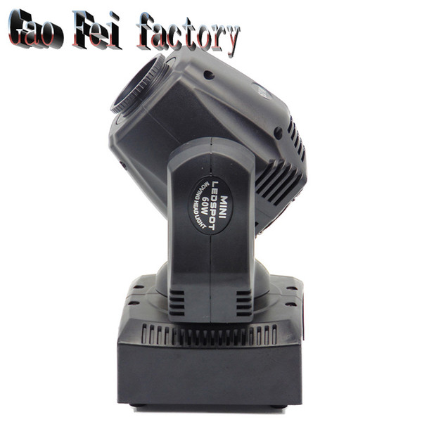 60W Moving head light DMX DJ Disco Party Wedding Stage Effect Fixture 60W White LED Spot Moving Head Light