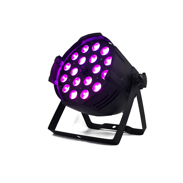 18x18W RGBWA+UV 6in1 LED Par Light Outdoor Zoom Par Can Zoom Led Par Light For Party Wedding Dj