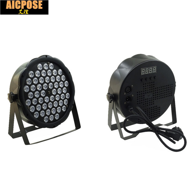 led par lights 54x3W DJ Par LED 54*3w lights R12,G18,B18,W6 Wash Disco Light DMX Controller effect for Small paty KTV