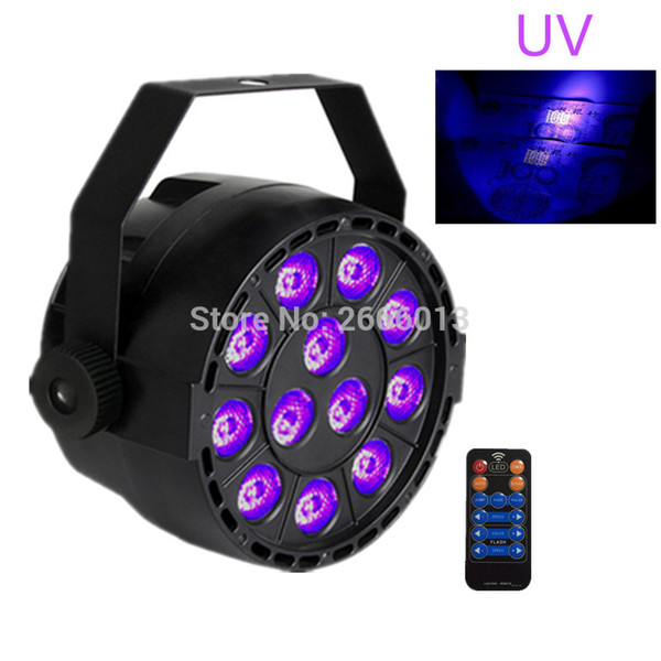 36W UV Led Stage light Ultraviolet With Reomte control Led par Light for Stage Party nightclub Disco light UV purple LED lamp