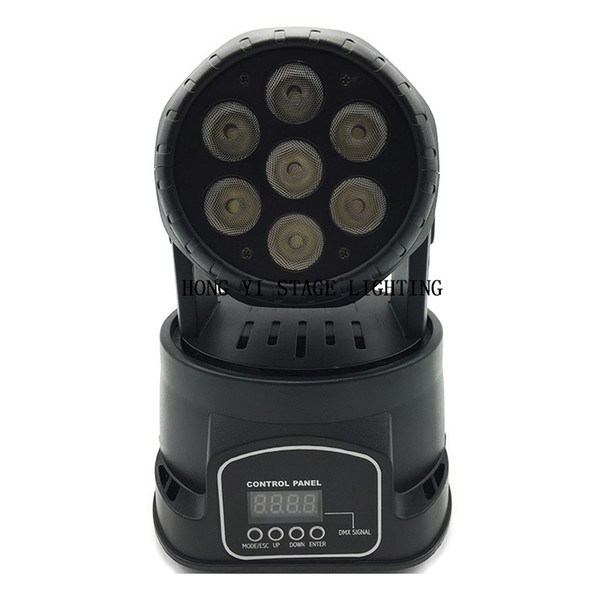 Led Moving Head DMX Wash 7x12w Mini Music Sound Light Stage Christmas Party lumiere Laser Show Disco Dj Dmx Rgbw Light