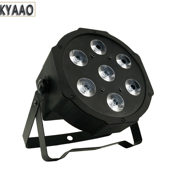 7*10W RGBW 4in1 led par light disco DMX background light dj club professional project home christmas party light