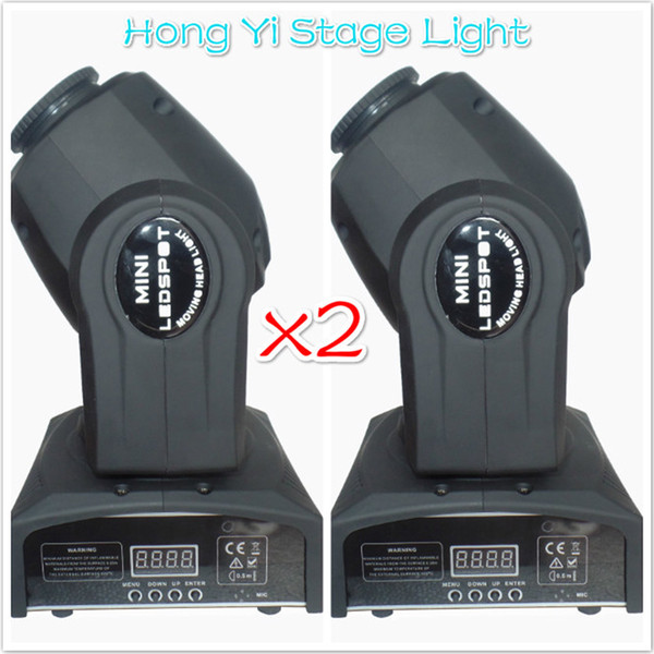 (2 pieces/lot) Eyourlife LED Inno Pocket Spot Mini Moving Head Light 10W DMX dj 8 gobos effect stage lights