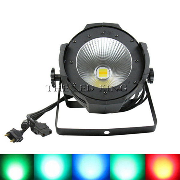 LED Par Light RGB COB 100W High Power Aluminium RGBW 4 In 1 DJ DMX Led Beam Wash Strobe Effect Stage Lighting Cool Warm White