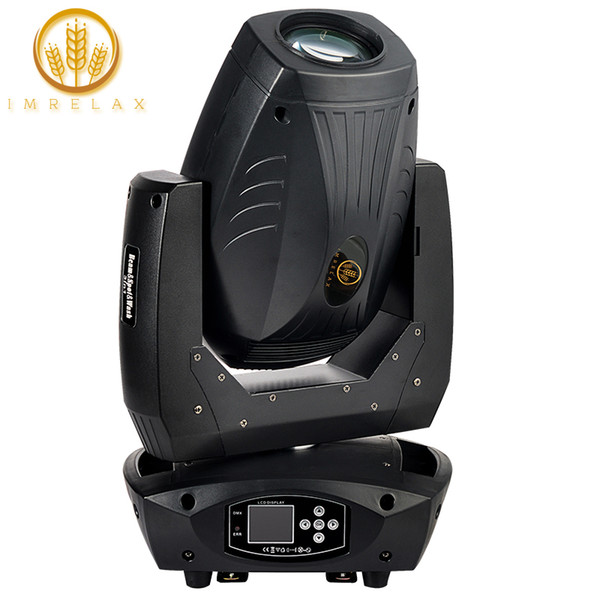 IMRELAX 2018 New Update 200W LED Beam Spot Wash 3in1 Moving Head Light Plus ZOOM Features 18 Channels DMX DJ Stage Disco Light