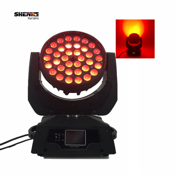 (2PCS) LED Wash Zoom Moving Head Light 36x15W RGBWA 5in1 dmx wash mobile head light night club