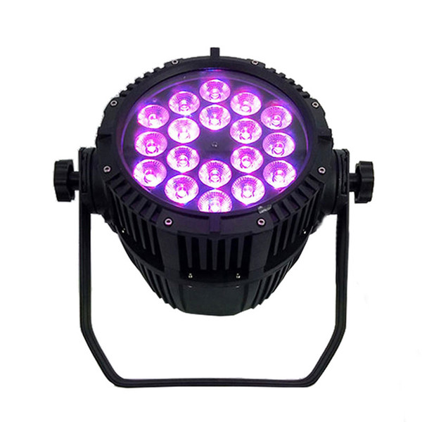 High Quality Waterproof LED Par 18x18W 6in1 RGBWA UV Light Outdoor IP65 Waterproof DMX Effect Stage Lights Professional Stage DJ