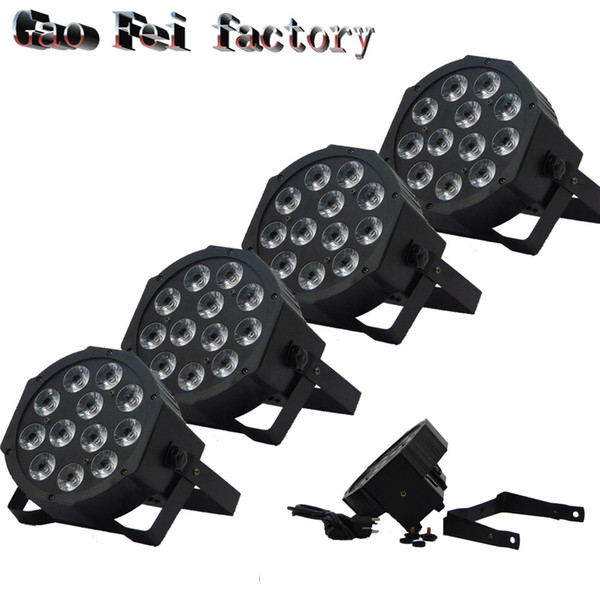 4pcs/lot good quality led par quad 12x12w wash dmx par light