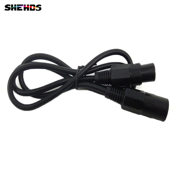 High quality 1/2/3/5/10 Meters length 3-pin signal connection Rubber DMX cable for stage light Par Light,accessories