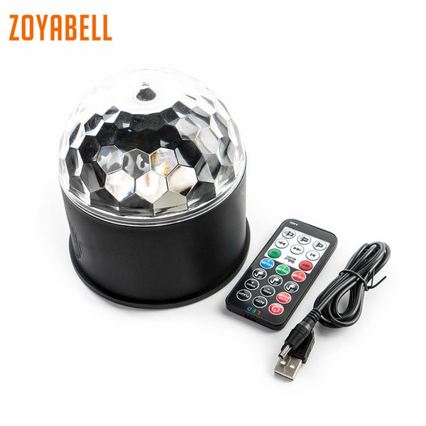 zoyabell Led USB Disco Stage Bluetooth Party DJ Light 9 Colors Music Speaker Laser Club Lamp Projector RGB Party Stage Lighting