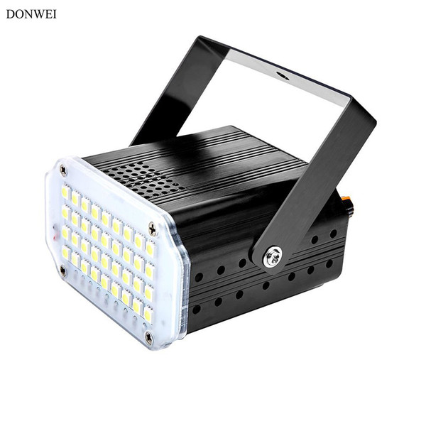 DONWEI Mini RGB 36LED Stage Effect Light Home Laser Projection Lamp for Wedding Birthday New Year Party DJ Disco Club