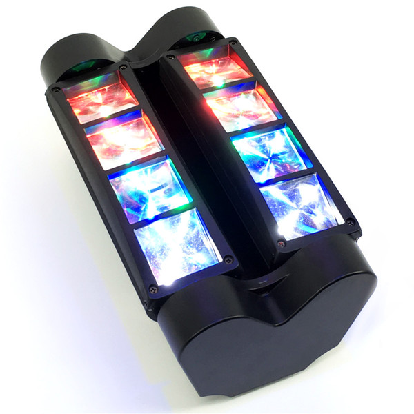 HOT Sale NEW Moving Head Light Mini LED Spider 8x6W RGBW Beam Light Good Quality Fast Shipping