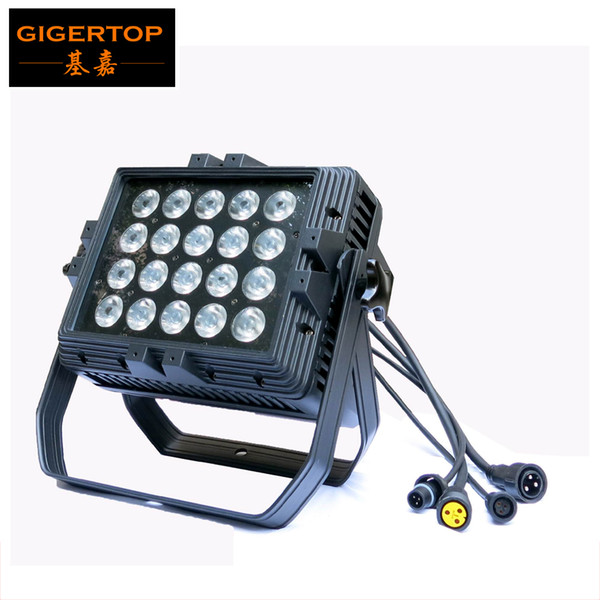 LED 20x18w Waterproof Wall Washer Tyanshine RGBWA UV Stage Led Projector IP65 Outdoor 40 Degree Lens CE Certificate