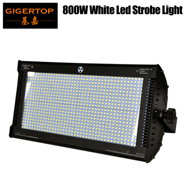 TIPTOP Stage Light White Led Flash 800 x 1W 5050 Led DJ Disco Strobe Light Sound Voice Music Control High Power Birghtness Flash