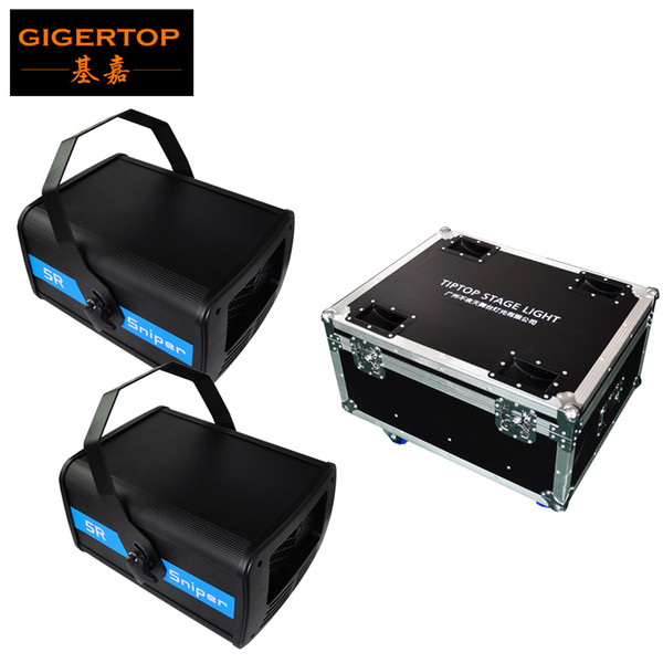 Gigertop TP-X02 350W 5R Sniper Stage Scanner Effect Light 200W MSD Osram Bulb White Color LED Display Color Gobo Wheel Laser Beam Effect