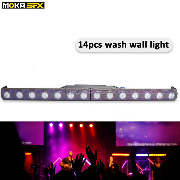 Plastic Cover LED wash light RGB Wash 2IN1 Effect led wall washer lights outdoor floor stage lights