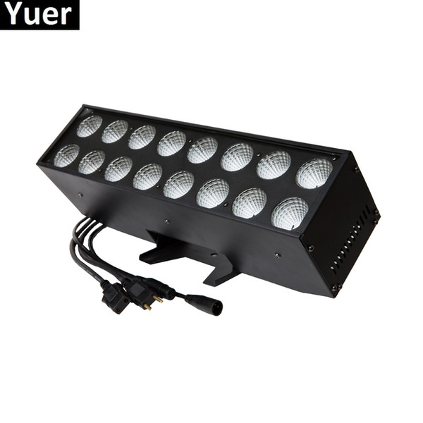 1Pcs/Lot 16X25W Led Stage Effect Lights Hi-Power 110W LED Strobe Light For Party Wedding DJ party Club Bar Lighting