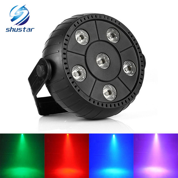 Mini 13W Dj Laser Disco Ball Stage Light 6 Led Rgb Wash Effect Portable Stage Par Light Auto Sound Activation Indoor Disco Lamp