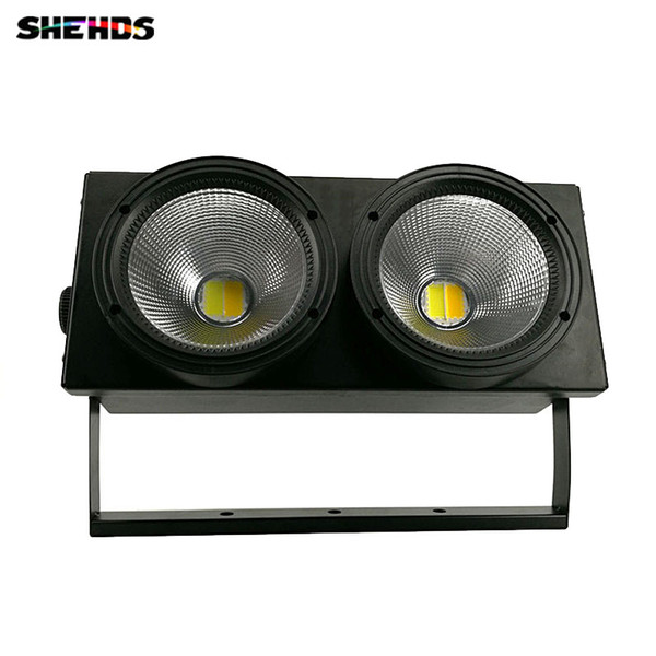 2eyes 200W LED COB Blinder Cool White + Warm White Lighting DMX Stage Lighting Effect Led Blinder Light Fast Shipping,SHEHDS